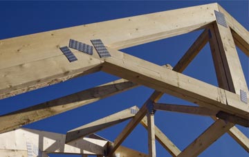 East Harptree roof trusses for new builds and additions
